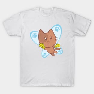 Boxing Kitten. T-Shirt